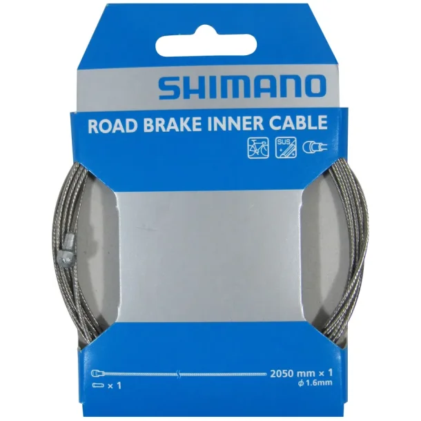 Shimano Bremsewire Race Rustfri - 1,6x 2050mm