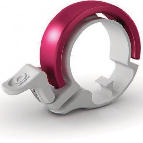 Knog Glocke Oi Classic Large klokke hvid/pink
