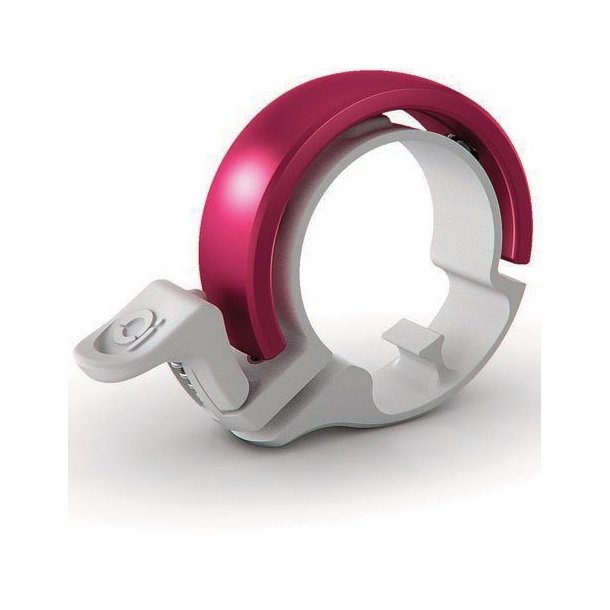 Knog Glocke Oi Classic Large klokke hvid/pink