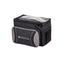 Matrix Styrtaske 6L sort/slv
