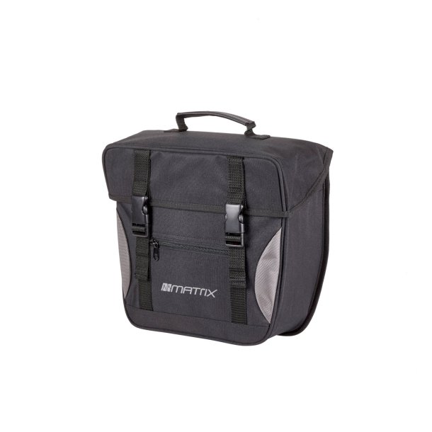Matrix Touringtaske - enkelt 12L sort/slv