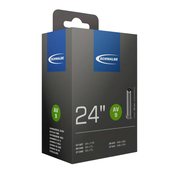 Schwalbe Nr.9 24x1-1/8/1,75 28/47 AV 40mm