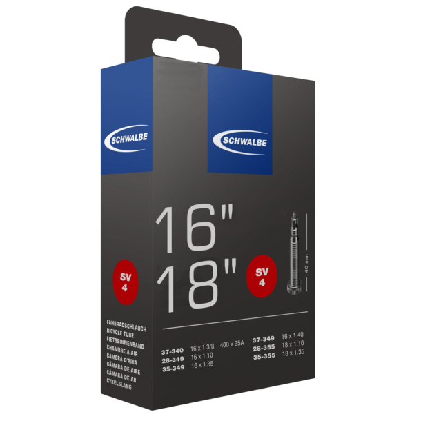 Schwalbe Nr.4 16/18x1 3/8 28/37 RV 40mm