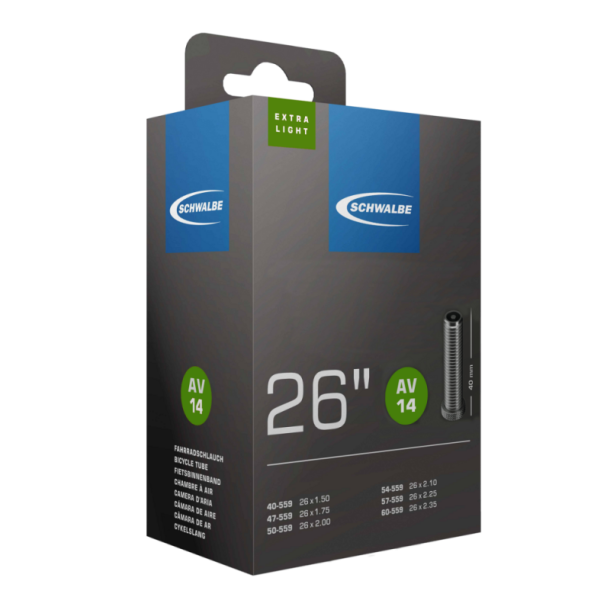 Schwalbe Nr.14 26x1,50-2,35 40/60 AV 40mm X light