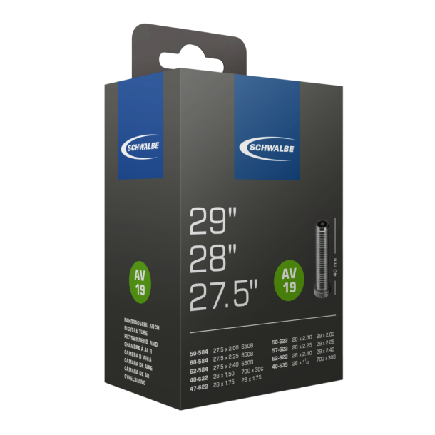 Schwalbe Nr.19 27.5/28/29x1,50-2,50 40/62 AV 40mm