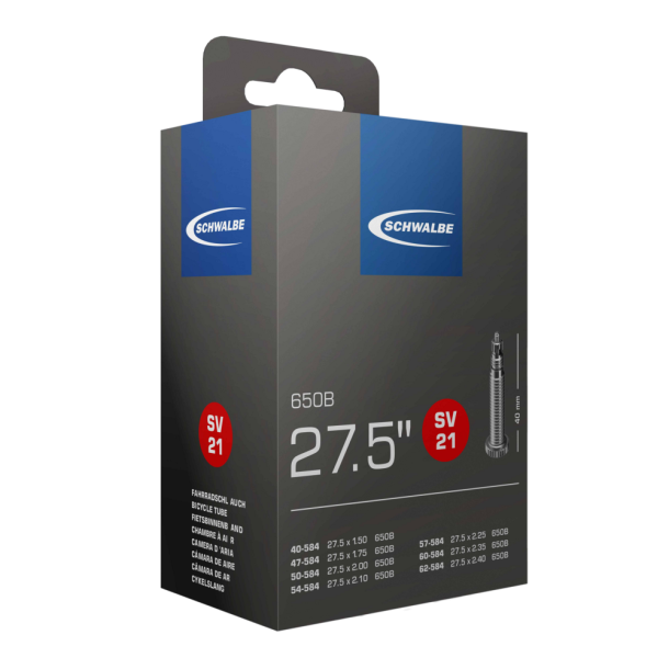 Schwalbe Nr.21 27,5x1,50-2,50 40/62 RV 40mm