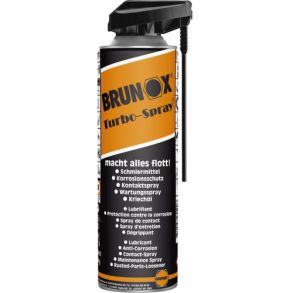 Brunox Turbo-Spray smrer og plejer- 500ml