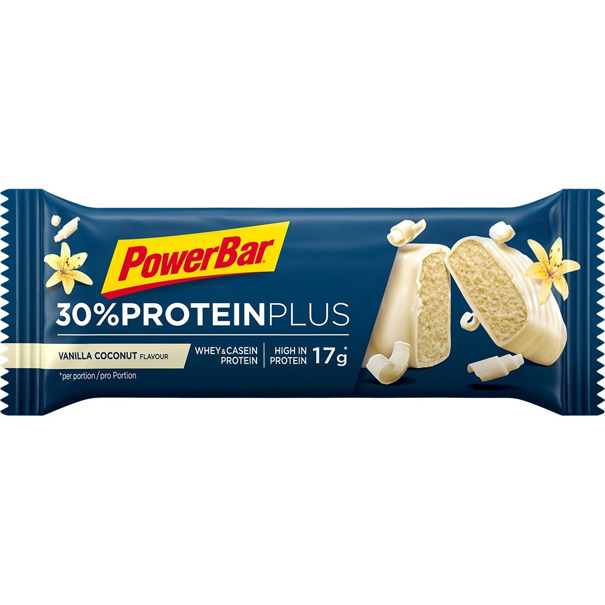 PowerBar Protein Plus Proteinbar, Lemon-Cheesecake | proteinbar og -pulver