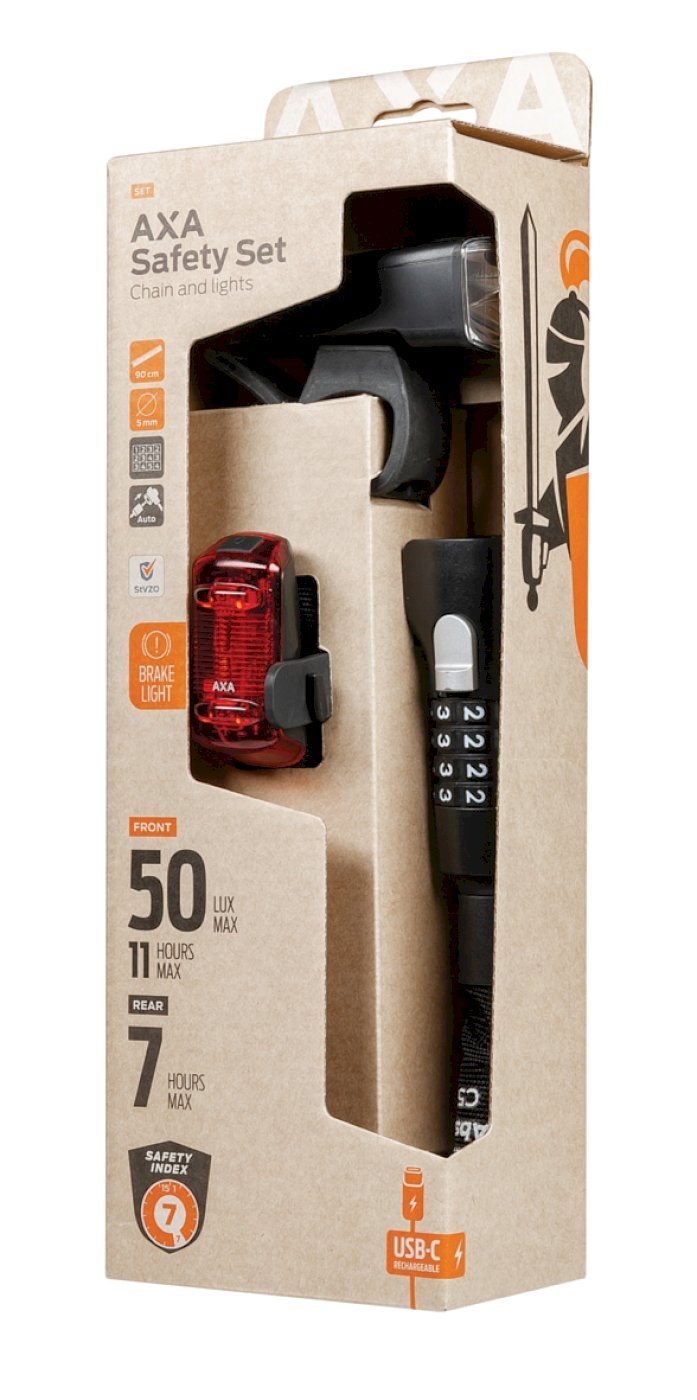 Køb AXA Safety Set hos Bike&co Kun: 699,00 DKK