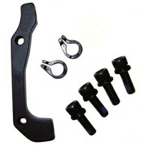 Shimano Adapter til skivebremse  til forgaffel - 180mm