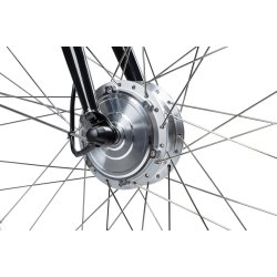 Batribike Core - Forhjulsmotor 50cm Black Shiny 