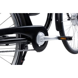 Batribike Core - Forhjulsmotor 50cm Black Shiny 