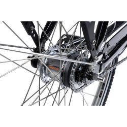 Batribike Core - Forhjulsmotor 50cm Black Shiny 