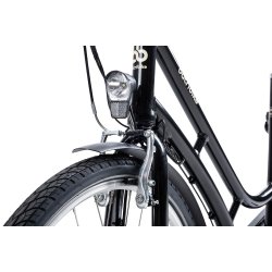 Batribike Core - Forhjulsmotor 50cm Black Shiny 