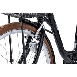 Batribike Core 26 - Forhjulsmotor 45cm Black Shiny 