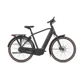 Gazelle Grenoble C5 Herre black mat