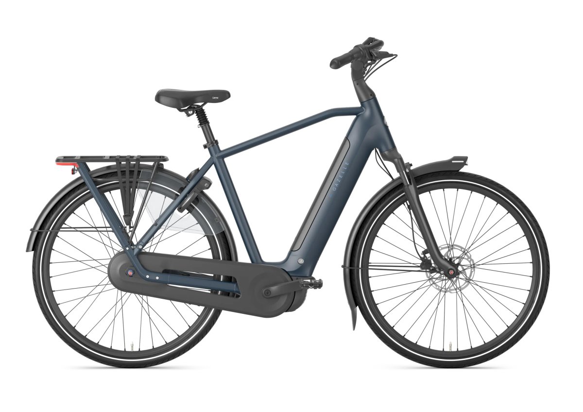 Køb Gazelle Grenoble C8 Herre between blue mat hos Bike&co Kun: 25.999 ...