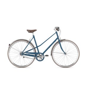 Gazelle Van Stael Mixte born blue blank